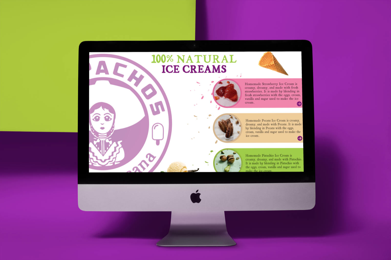 La Michoacana: Ice cream shop