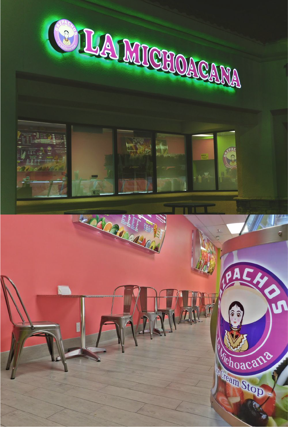 La Michoacana: Ice cream shop